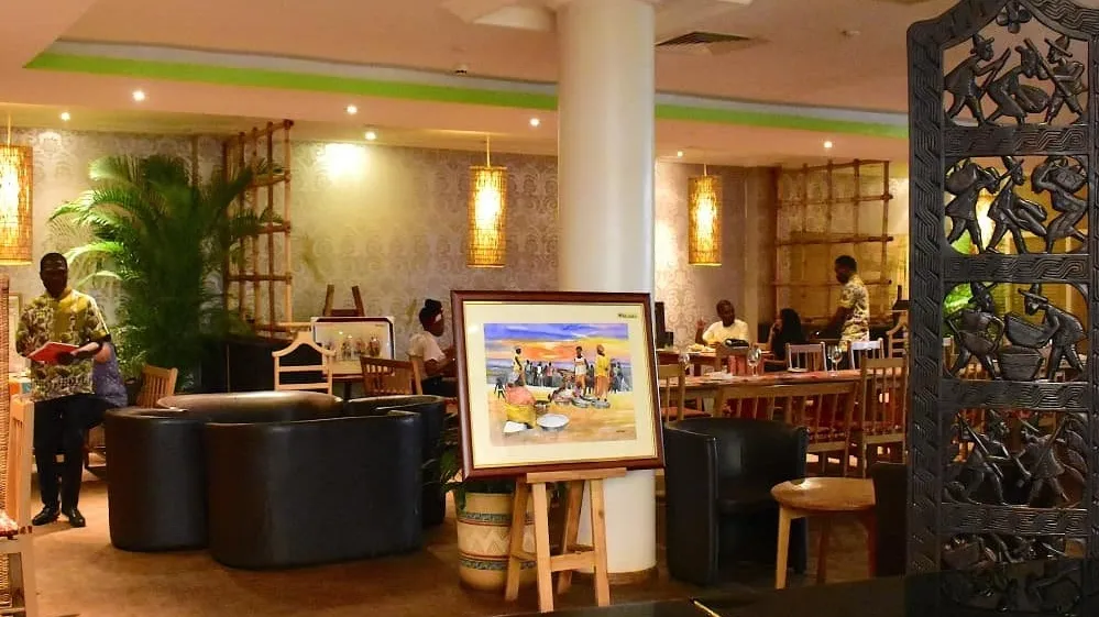 Nkoyo Restaurant dining room