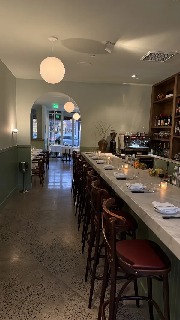 Rada restaurant Charlotte Myers Park interior