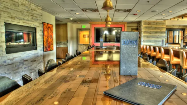 Traverse Restaurant mountain view Breckenridge