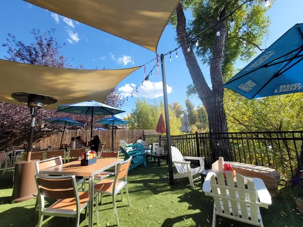 Yampa River Icehouse Steamboat Springs American patio interior
