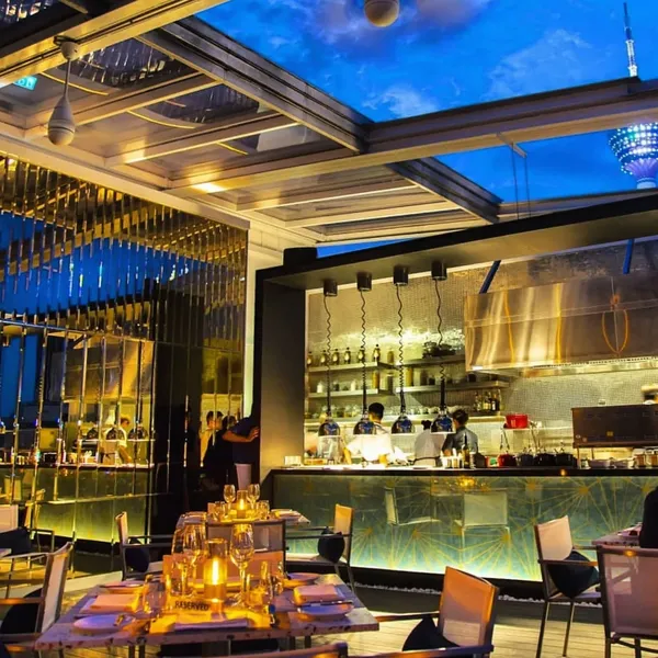 Cielo KL rooftop steak seafood restaurant Petronas skyline views