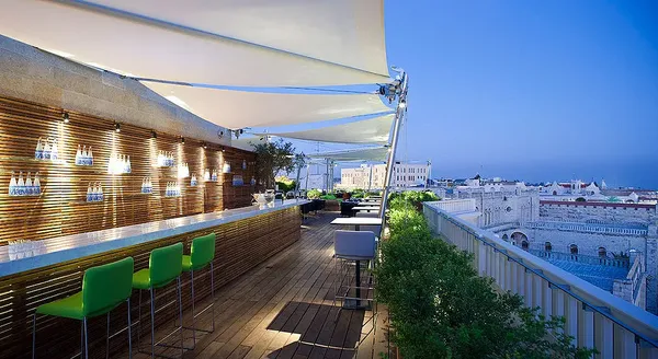 Rooftop at Mamilla Hotel &mdash; Jerusalem