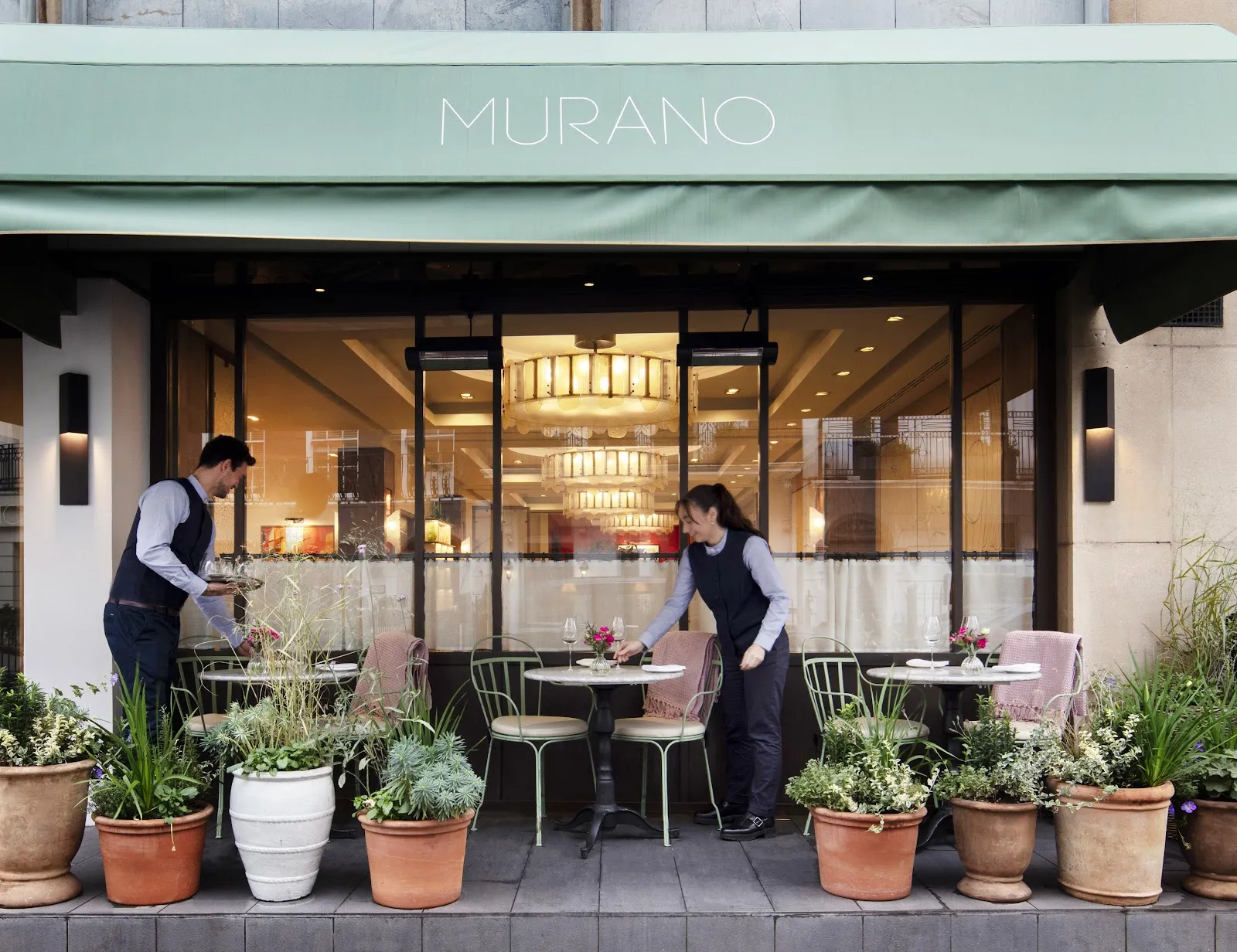MURANO London — Mayfair dining room