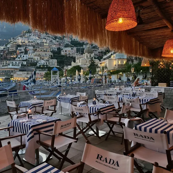 Rada Beach Restaurant Positano beach dining waterfront