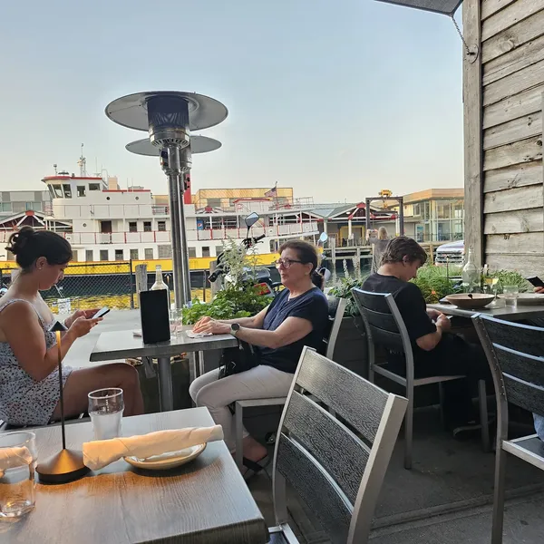 Scales restaurant Portland Maine waterfront seafood