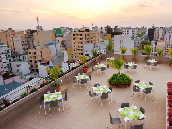Champa Central Hotel — The Roof — Male International / Maldivian dining room