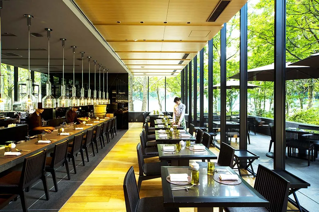 The Caf&eacute; by Aman in the Otemachi Forest, Tokyo