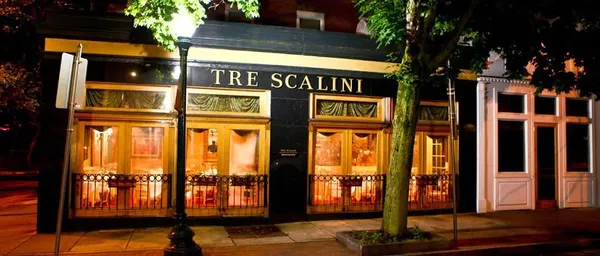 Tre Scalini New Haven Wooster Street Italian trattoria balcony