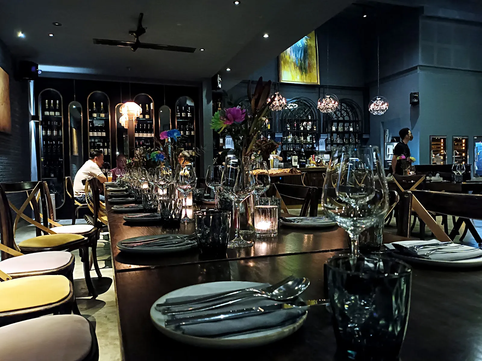Dining room at The Ox not only Ox, District 1, Ho Chi Minh City