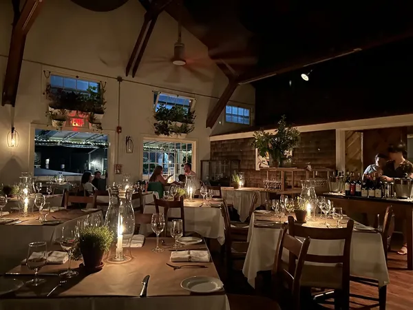 Straight Wharf Restaurant Nantucket harbor view seasonal seafood
