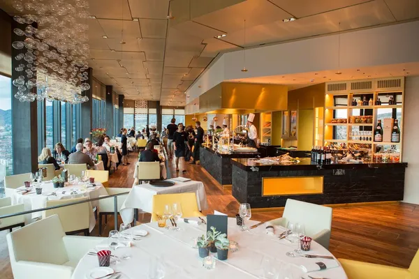 CLOUDS Kitchen Prime Tower Zurich — panoramic city views fine dining