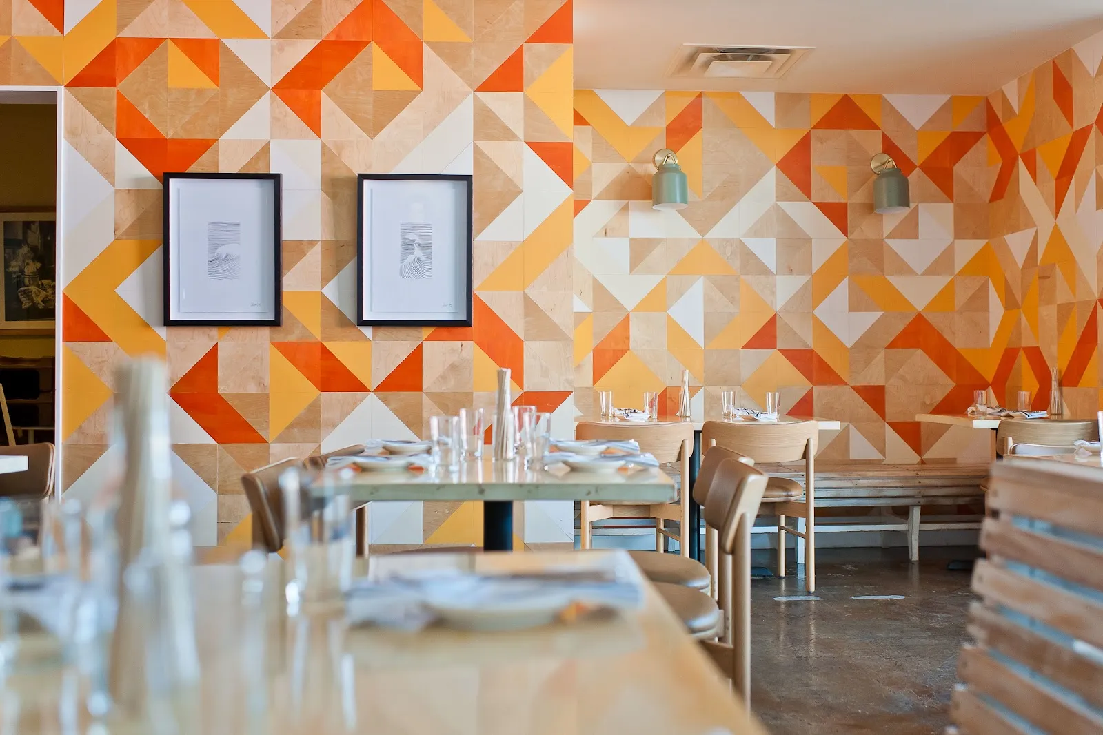 The Peached Tortilla Austin Asian-Southern Fusion Allandale — Burnet Road dining room