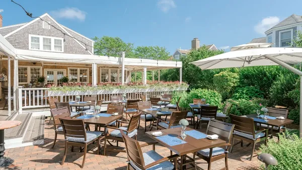 Topper's at The Wauwinet Nantucket Relais Chateaux fine dining bay views