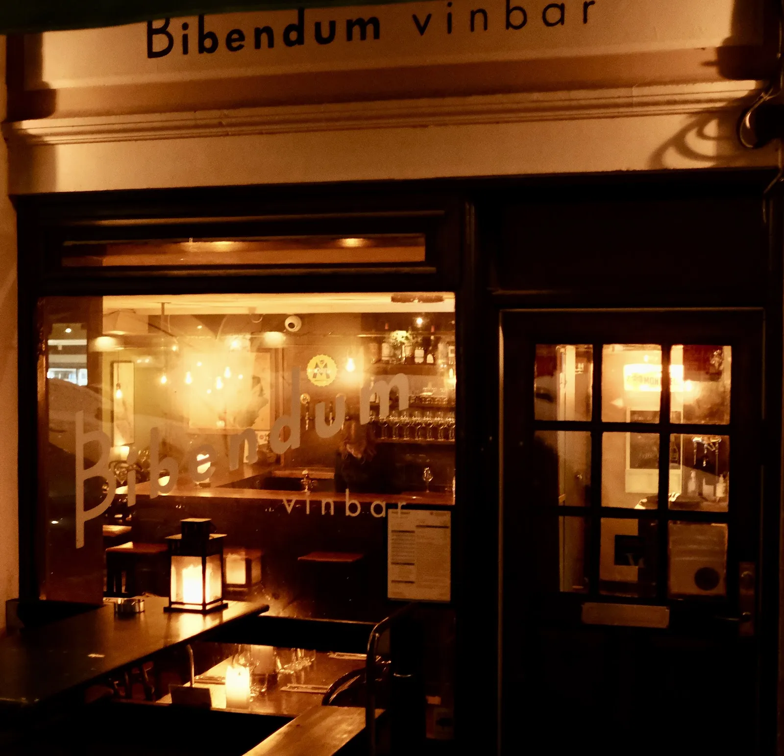 Bibendum Copenhagen Italian Wine Bar Indre By — Nansensgade dining room