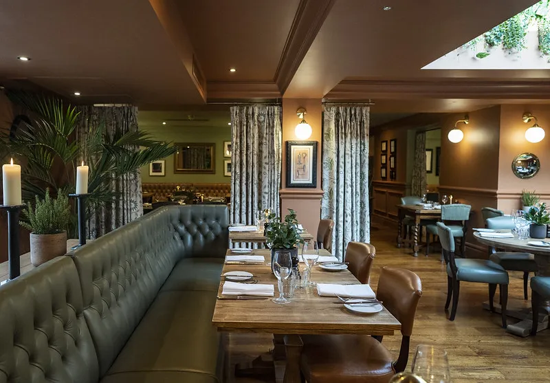Cave du Cochon dining room