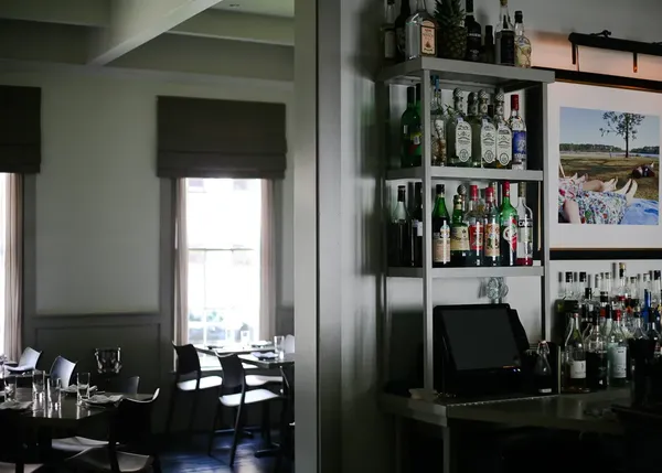 Olamaie Austin Michelin star modern Southern restaurant interior West Campus