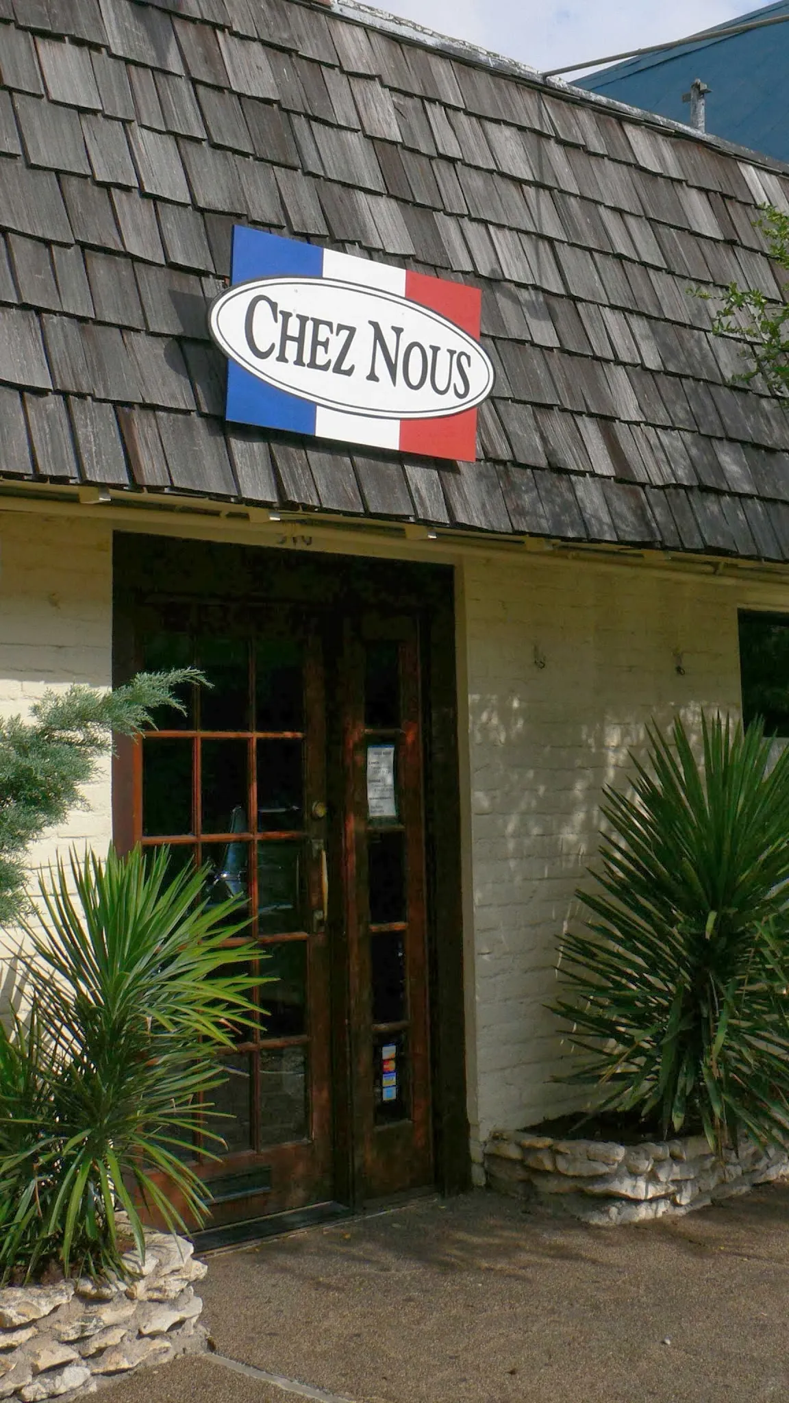 Chez Nous Austin French Bistro Downtown — East Sixth dining room