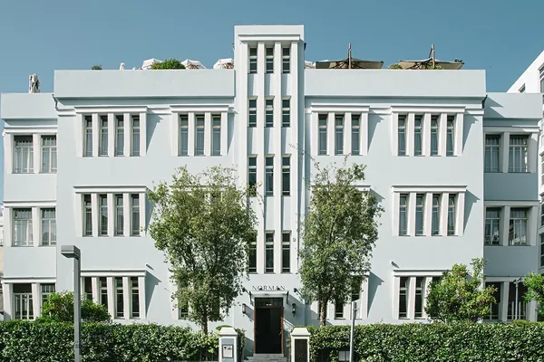 The Norman Hotel Tel Aviv dining room historic building