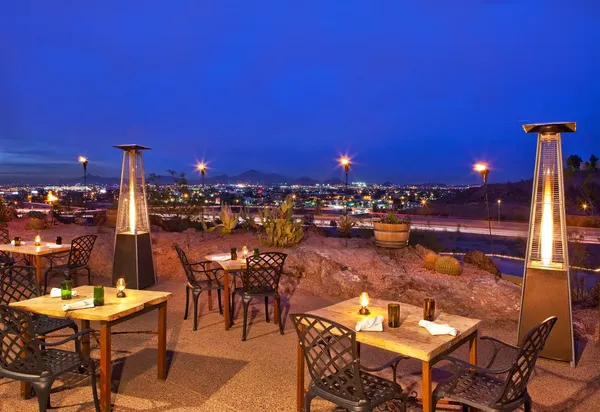 Top of the Rock restaurant Tempe Marriott Buttes panoramic Valley view
