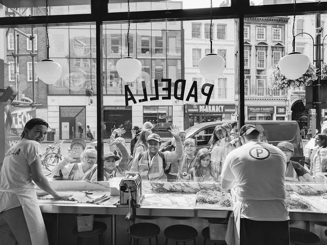 Padella Borough London, United Kingdom — Italian / Fresh Pasta dining room
