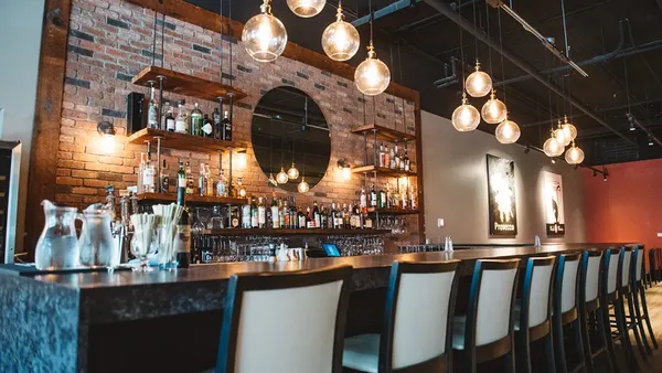 Allsopp and Chapple restaurant interior Little Rock