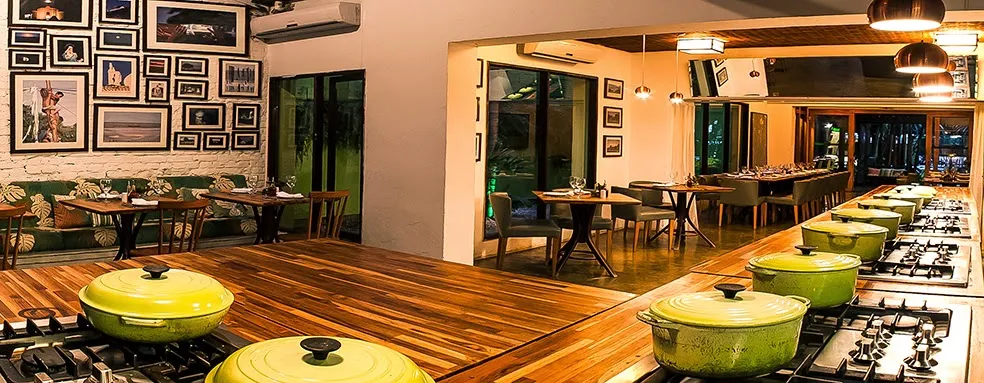 Capim Santo São Paulo Bahian-Brazilian Jardim Paulista dining room