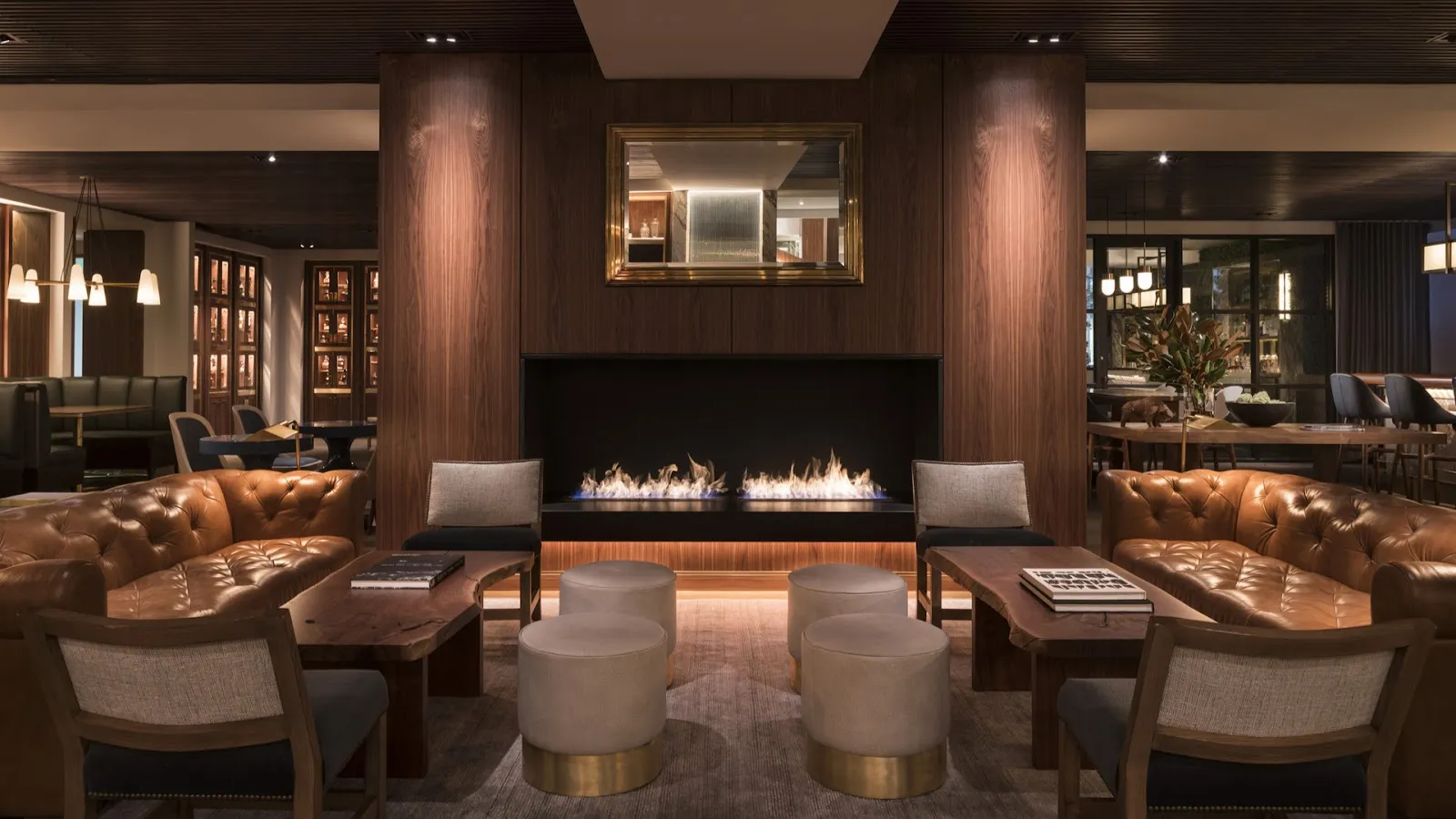 Bayou & Bottle Houston Cocktail Tavern Downtown — Four Seasons Hotel dining room