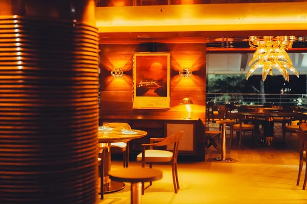 La Palme d'Or Hotel Martinez Cannes two Michelin star dining room