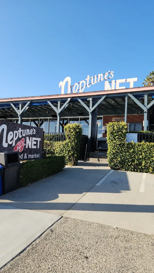 Neptune's Net Malibu fried seafood
