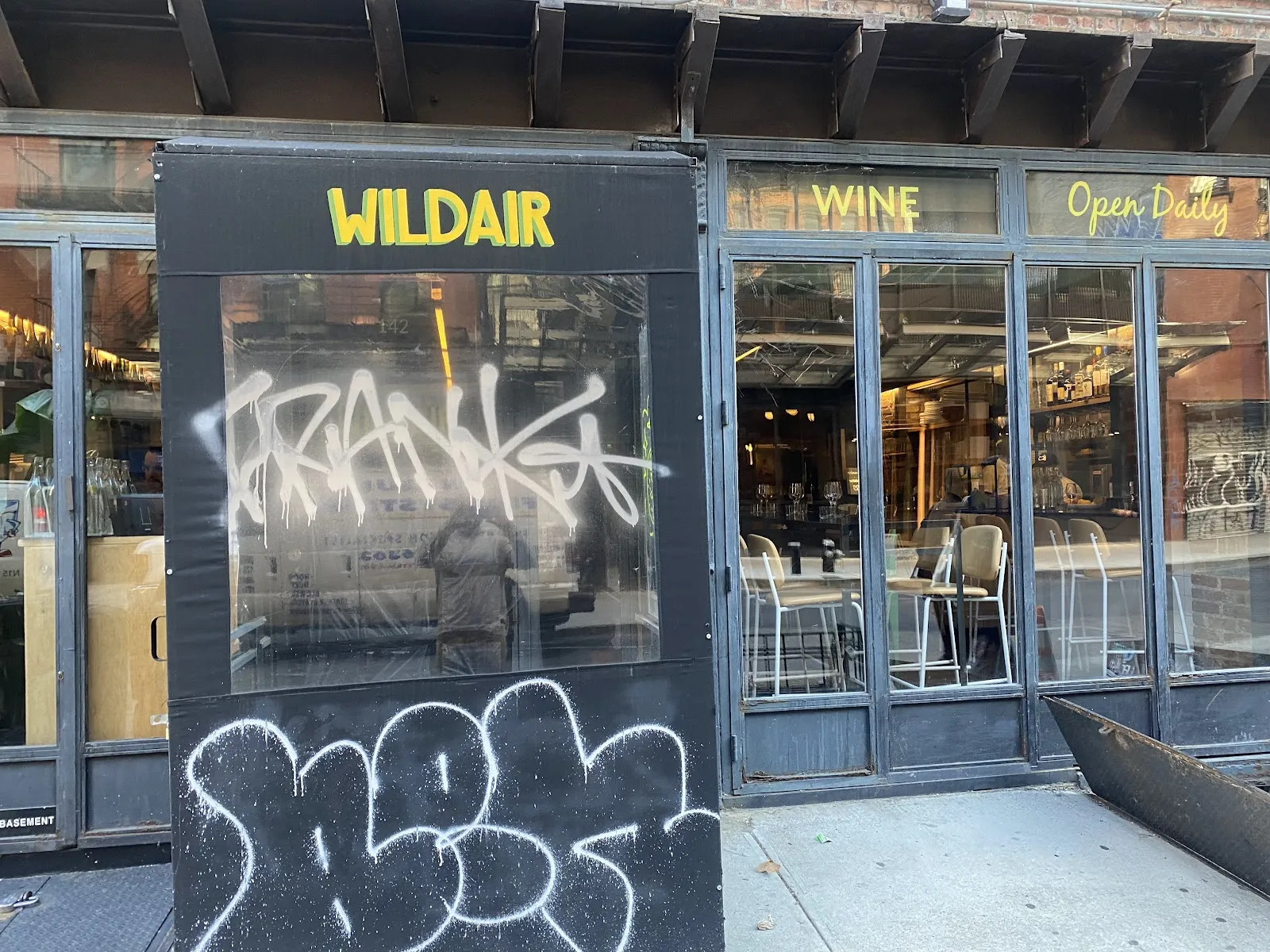 Beef tartare and small plates at Wildair, Lower East Side, New York
