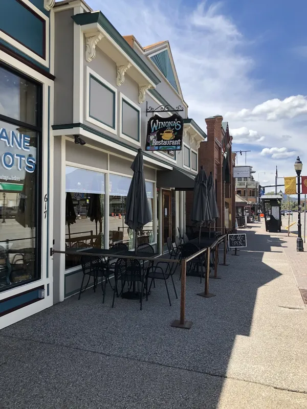 Winonas Steamboat Springs breakfast cafe downtown interior