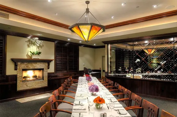 Arroyo Chop House Pasadena steakhouse mahogany interior