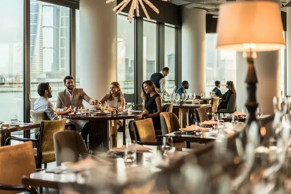 CUT by Wolfgang Puck — Manama Modern Steakhouse dining room