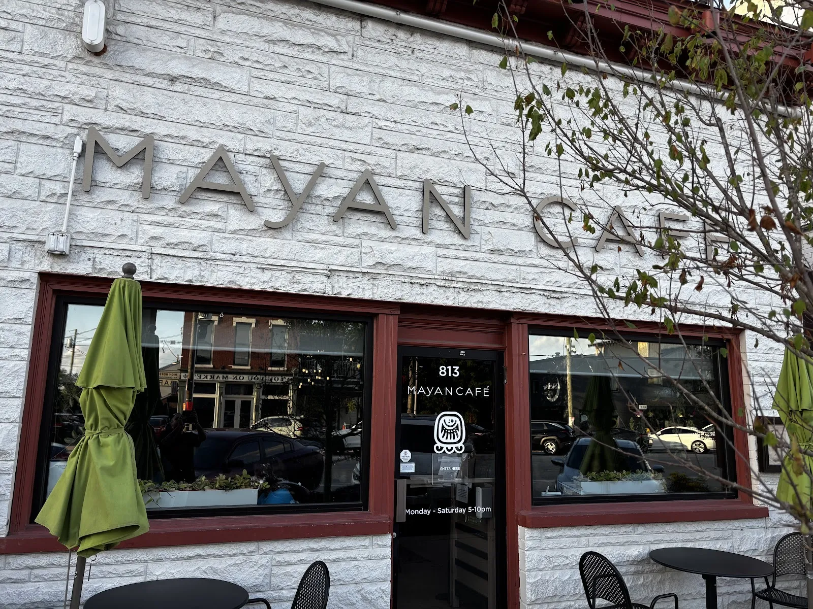 The Yucatecan dining room at Mayan Cafe, NuLu, Louisville