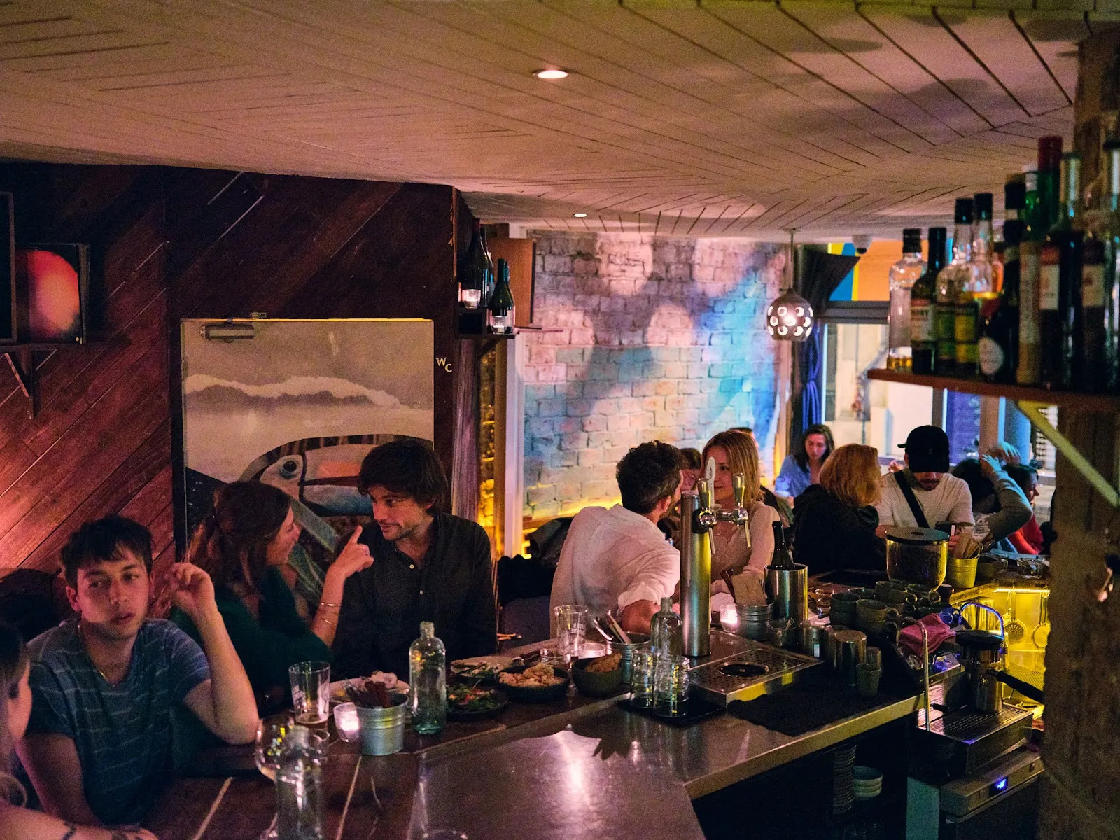 LE MARY CELESTE Paris — 3rd arrondissement / Haut-Marais dining room