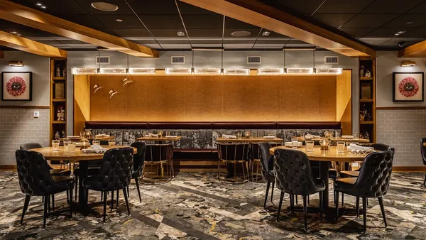 The Fountain Room Indianapolis supper club Mass Ave interior