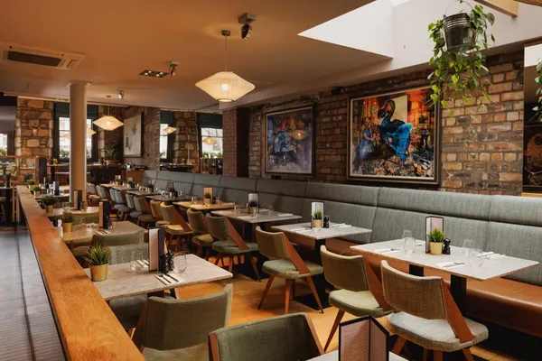 Brasserie dining room at The Adamson, South Street, St Andrews