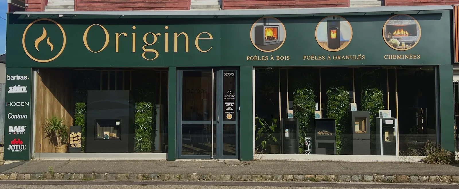 Origine Rouen, France — Modern Norman dining room