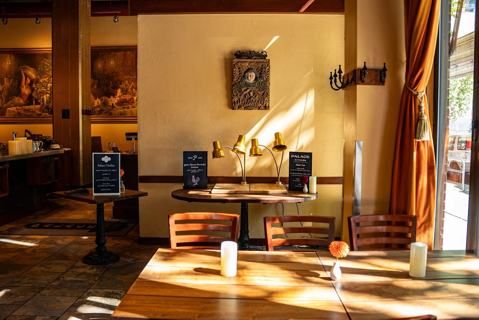 Palace Kitchen Seattle Modern American Downtown — Fifth Avenue dining room