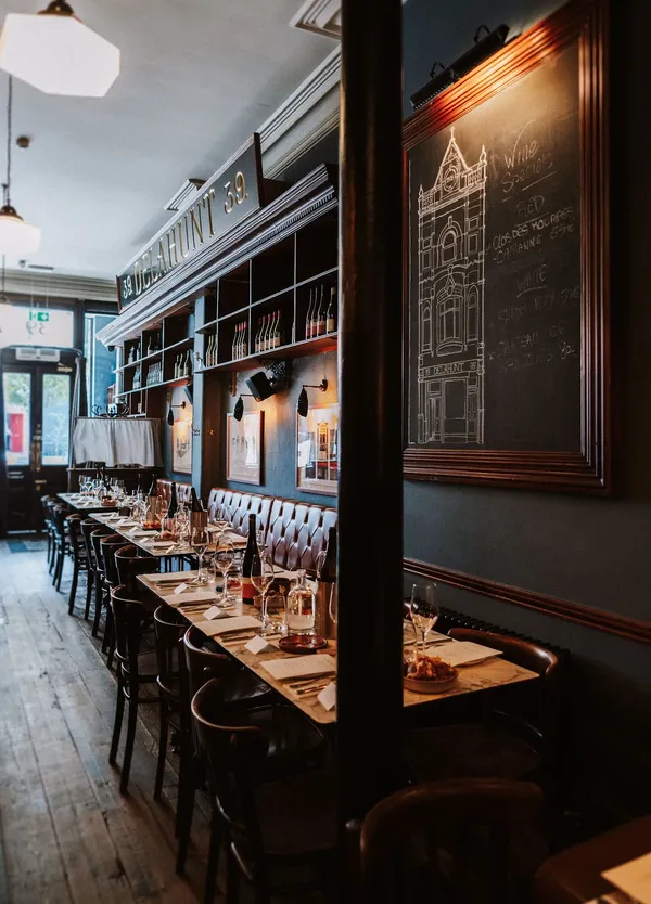 Delahunt restaurant Dublin Camden Street Victorian grocer Irish cuisine