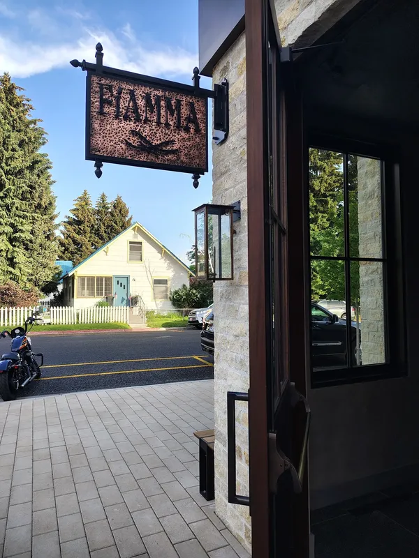 Fiamma Ketchum Idaho live fire Italian restaurant interior