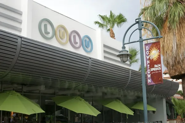 Lulu California Bistro downtown Palm Springs