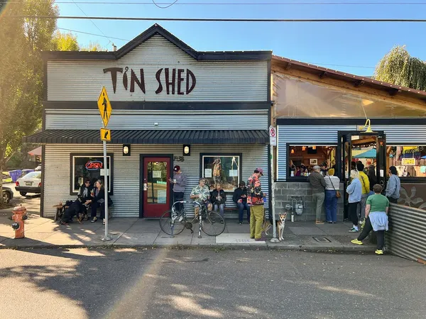 Tin Shed Garden Cafe Portland modern american