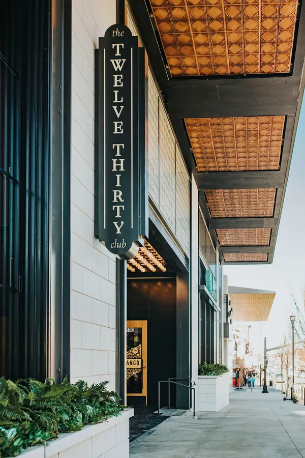 The Twelve Thirty Club restaurant