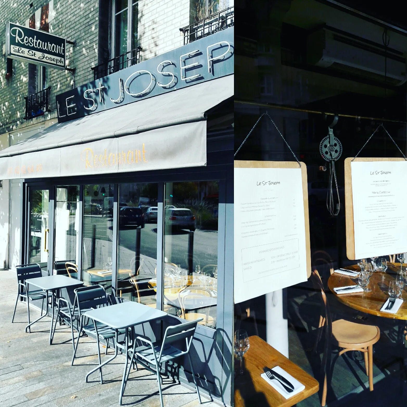 LE SAINT JOSEPH Paris — 14th arrondissement / Montrouge border dining room