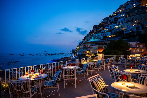 La Buca di Bacco Positano central terrace Italian classics
