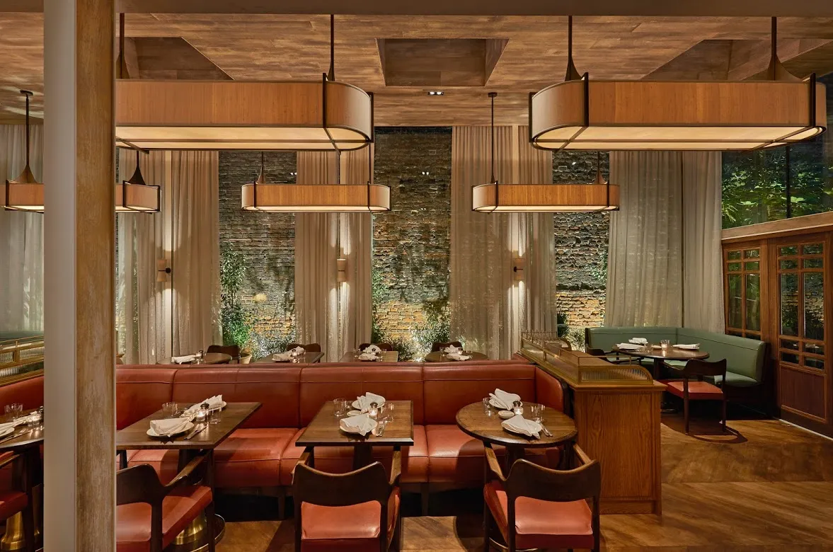 Luca London dining room