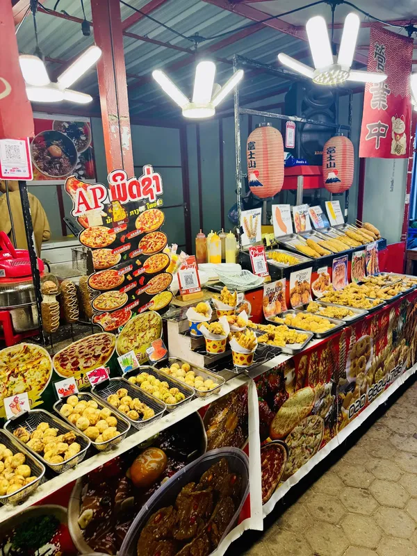 Pakse Mekong Night Market restaurant