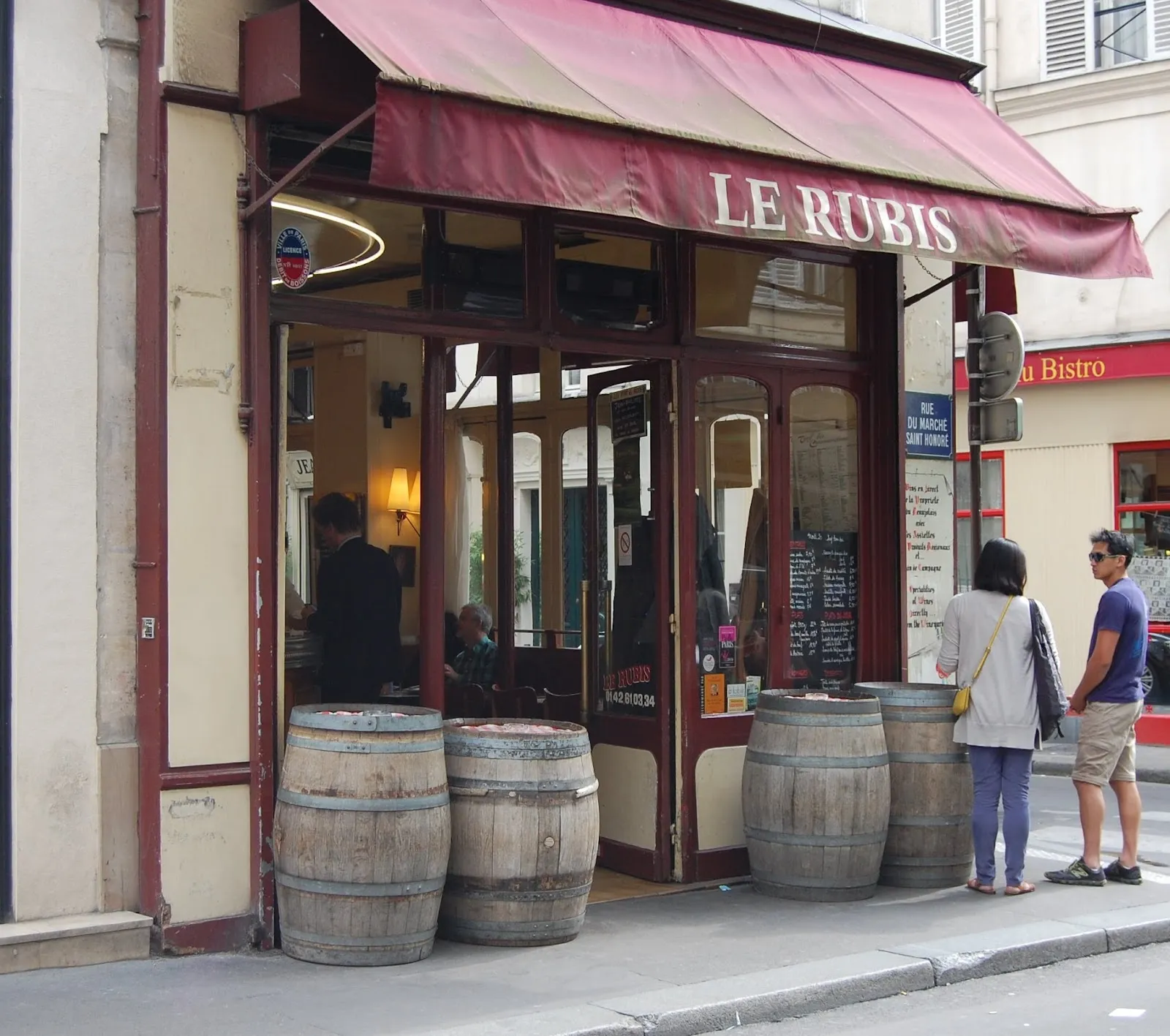 LE RUBIS Paris — 1st arrondissement / Opéra / Tuileries dining room