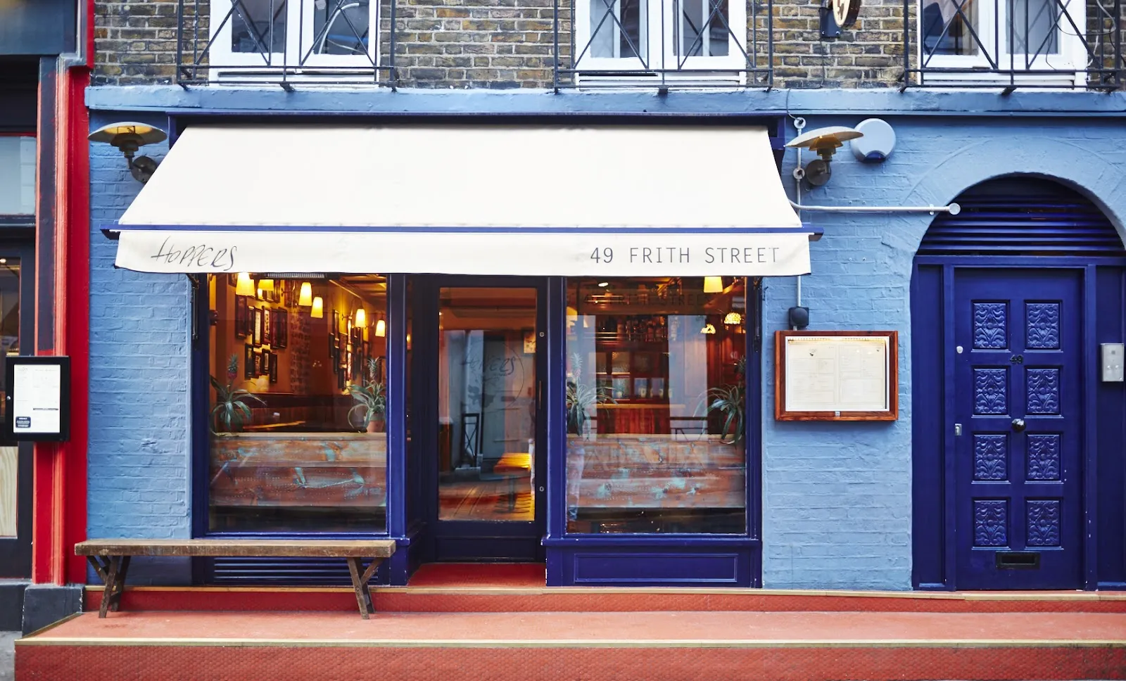 Hoppers London, United Kingdom — Sri Lankan / South Indian dining room